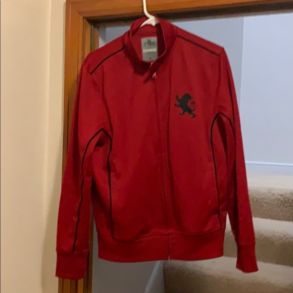 Express Red Track Jacket - Picture 1 of 5